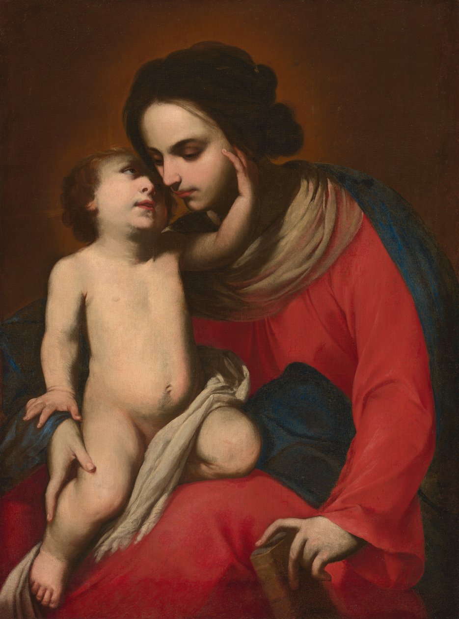 Madone et enfant - Massimo Stanzione