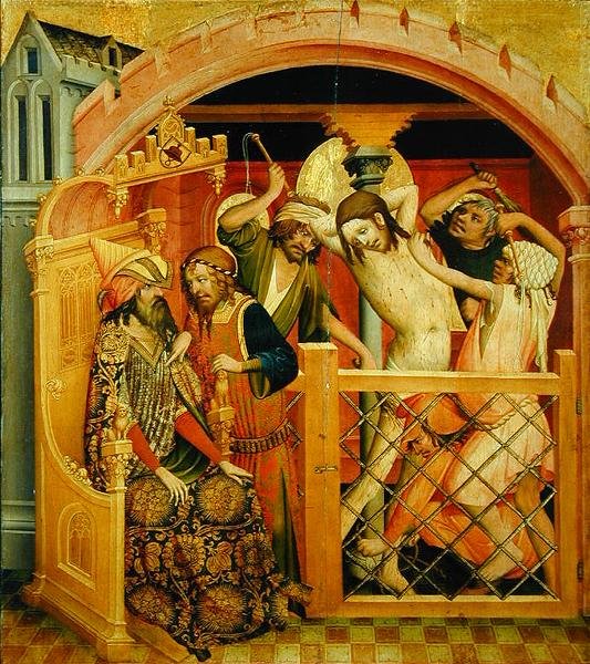 La Flagellation du Christ, panneau de l