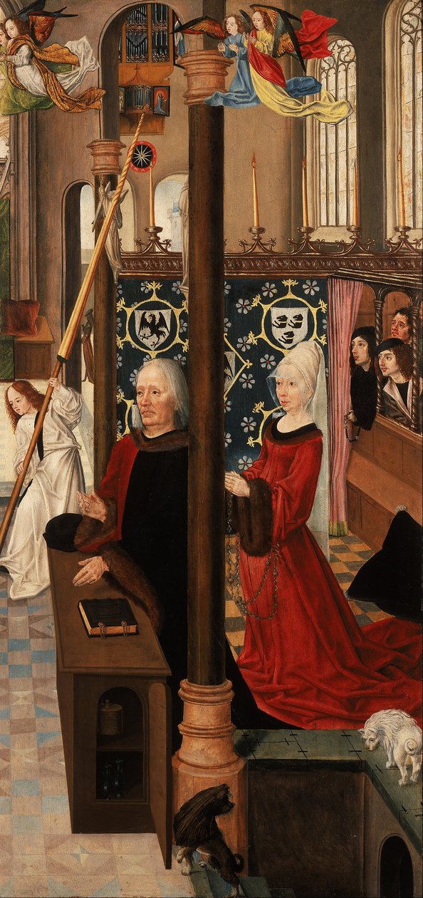 Triptyque avec Scènes de la Passion du Christ (verso de l