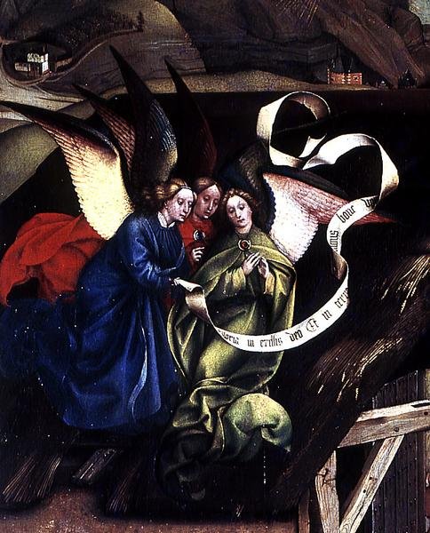 Nativité, c.1425 - Master of Flémalle