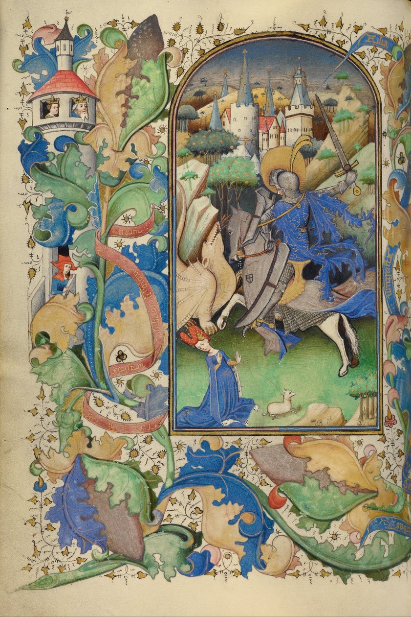Saint Georges et le Dragon - Master of Guillebert de Mets