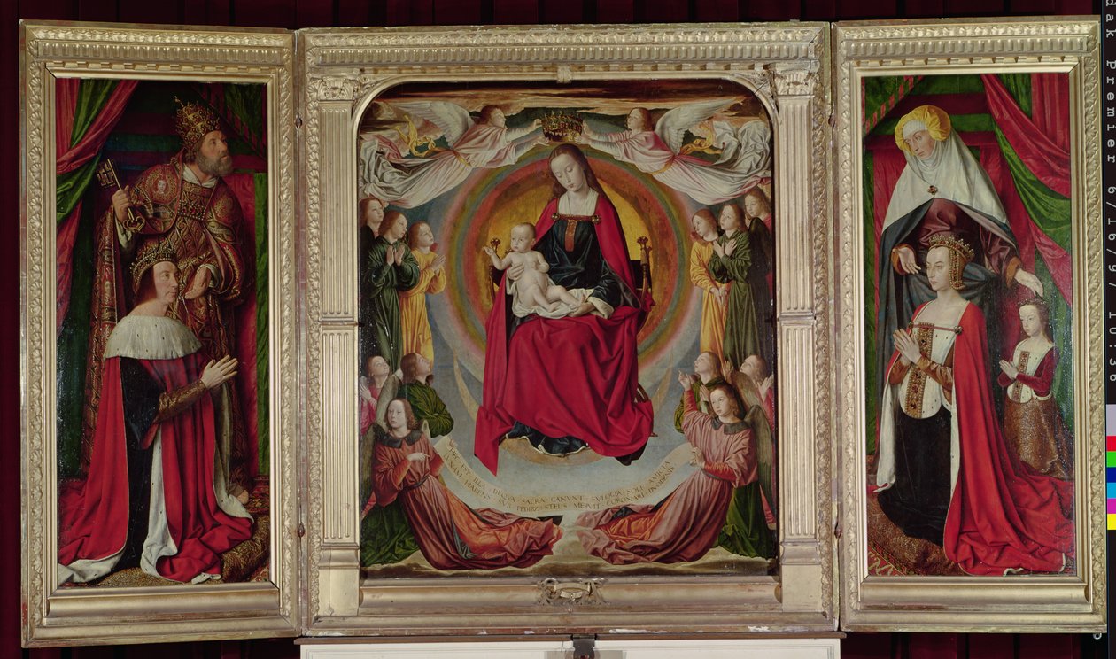 Le retable des Bourbons, vers 1498 - Master of Moulins