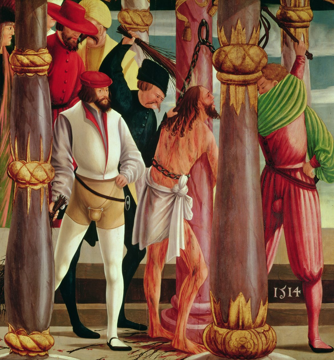 La Flagellation du Christ, 1514 - Master of Okolicsno