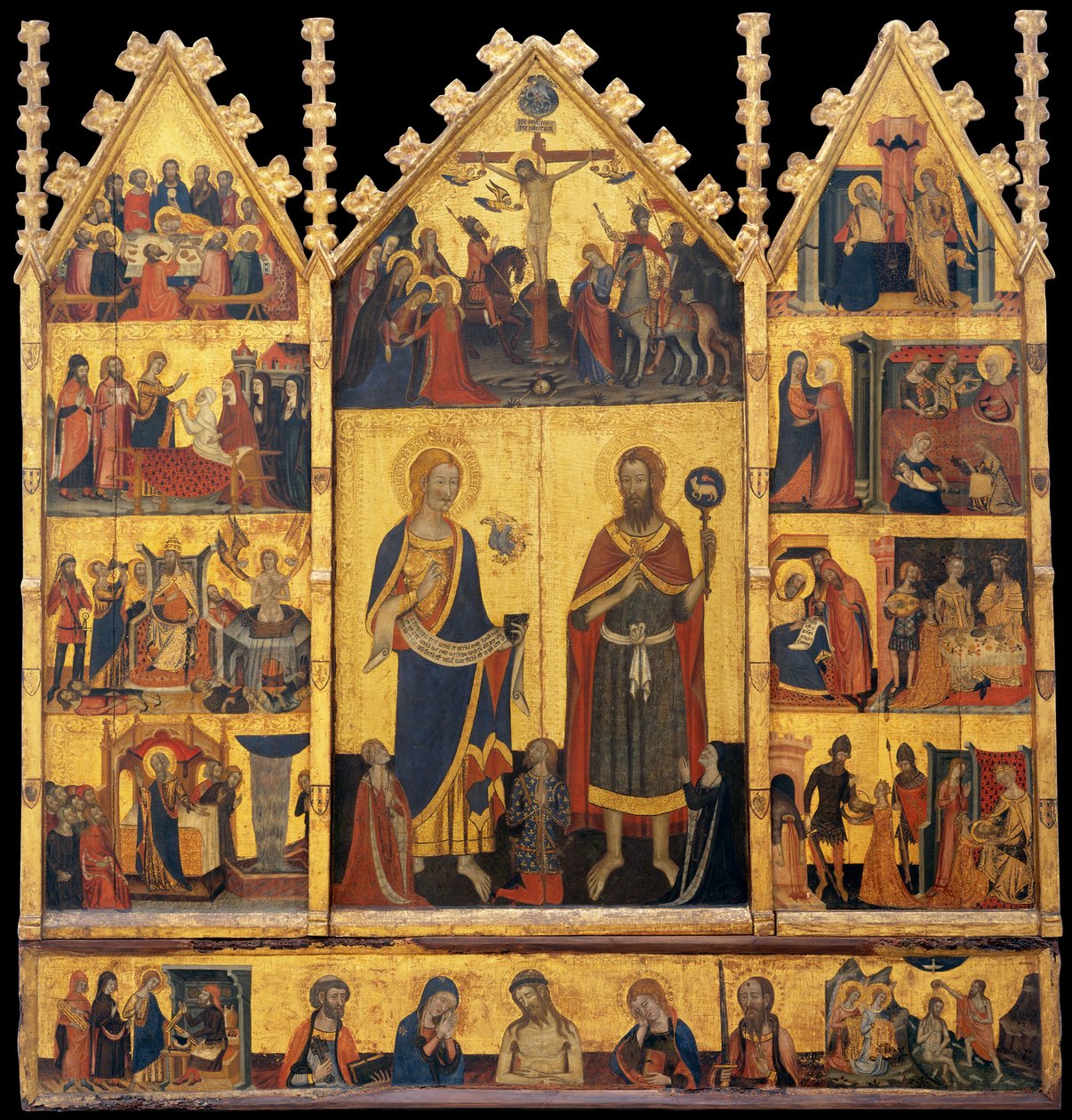 Retable des Saints Jean - Master of Santa Coloma de Queralt