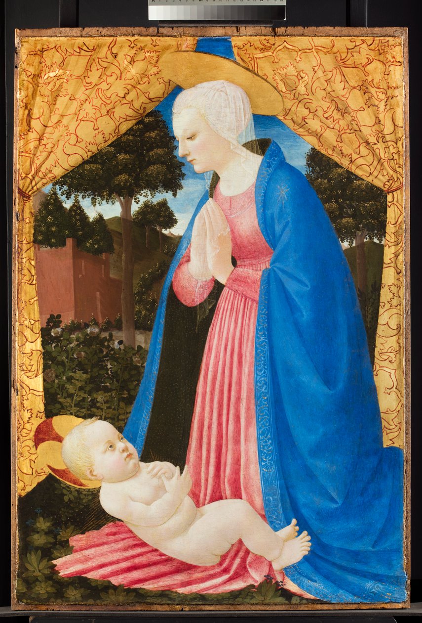 Vierge adorant l