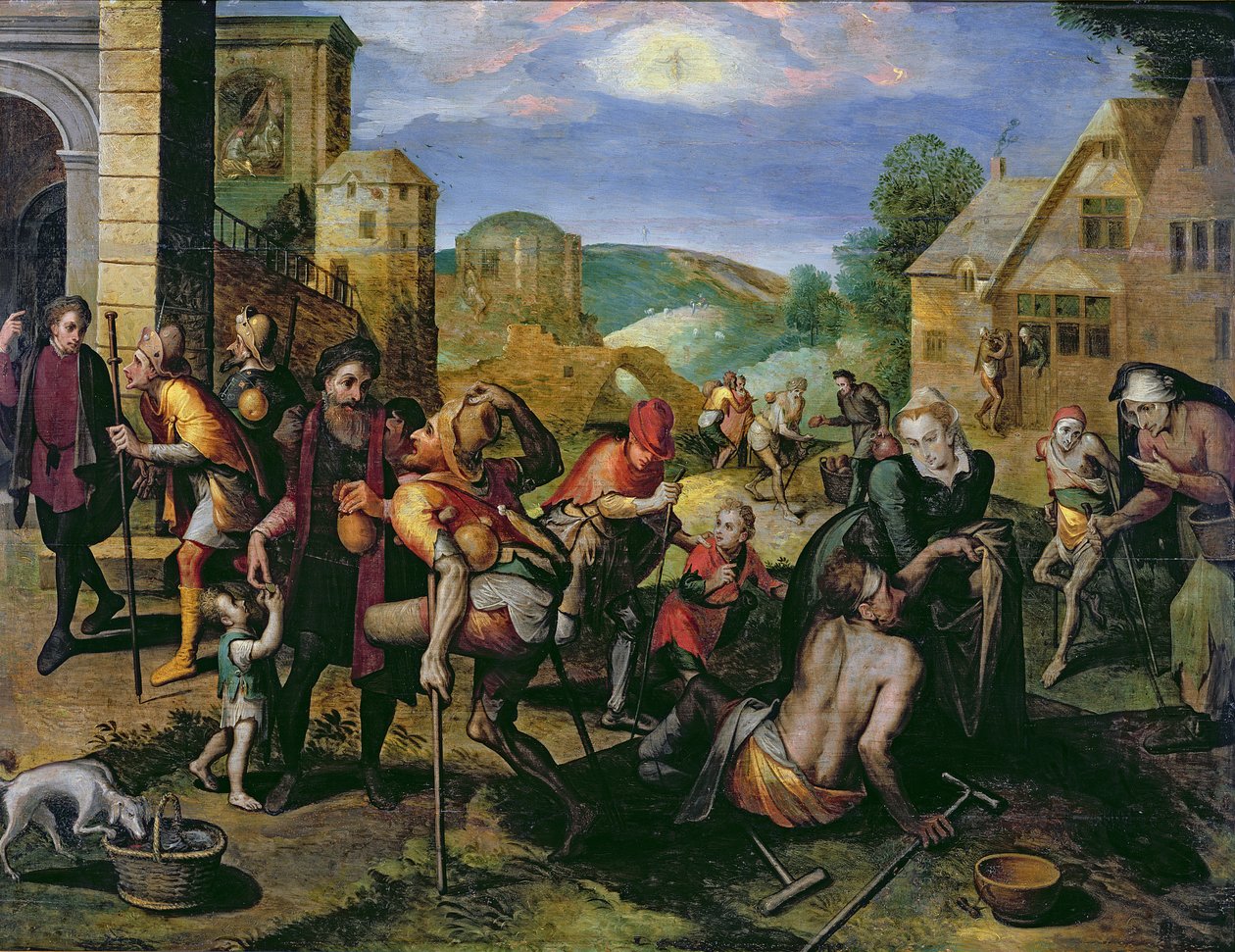 Les Œuvres de Miséricorde - Master of the Prodigal Son