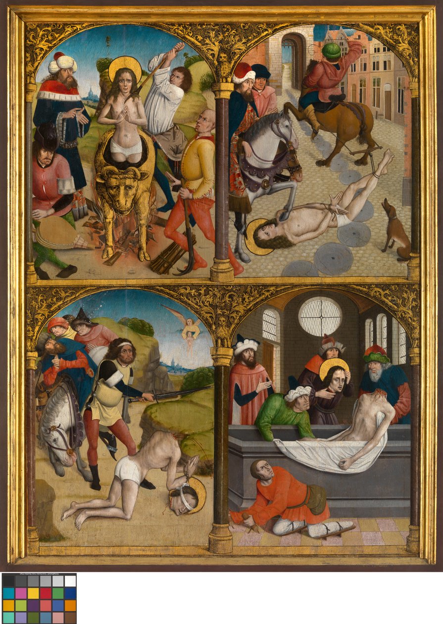 La Légende de Saint Georges, c.1500-10 - Master Bruges
