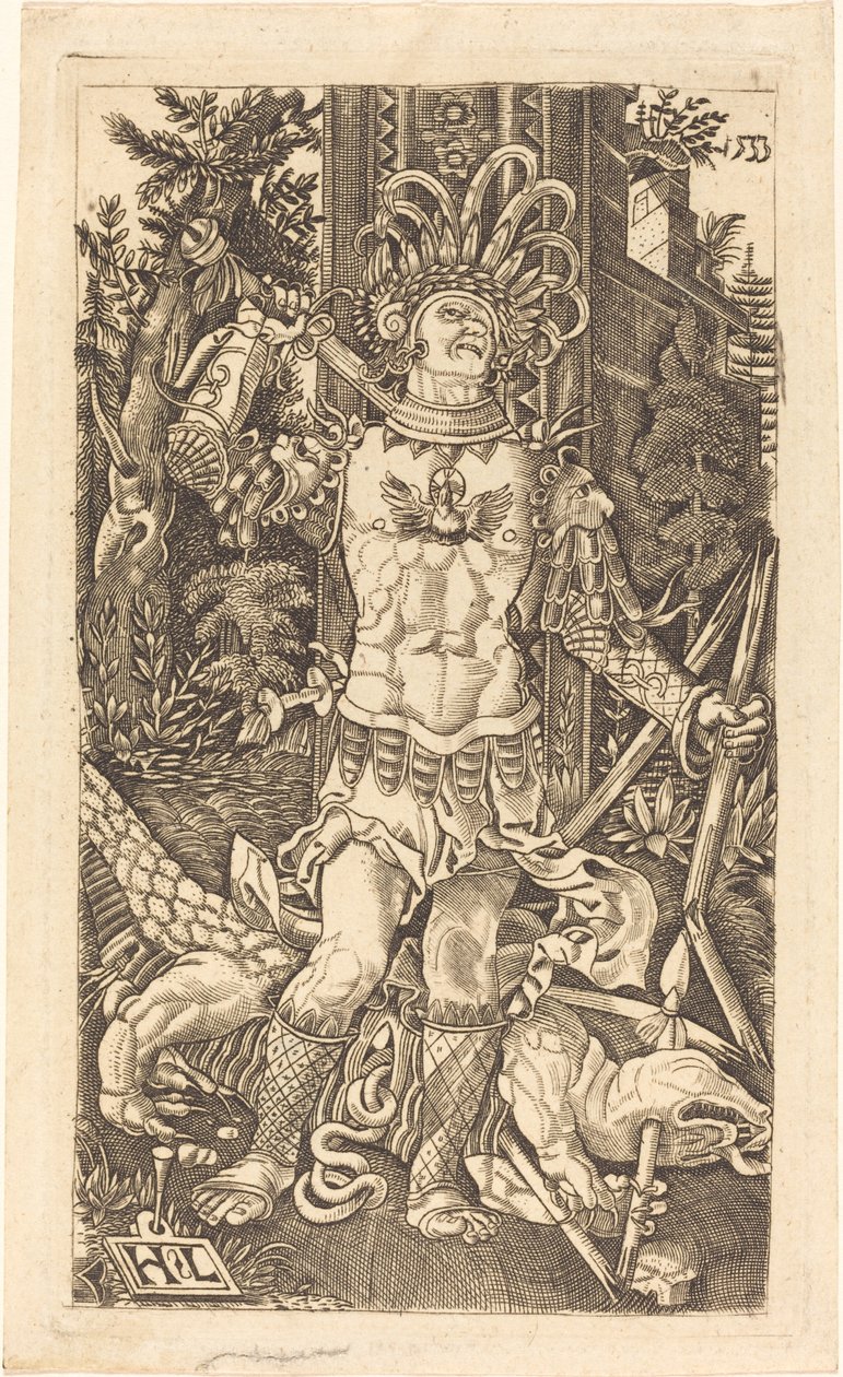 Saint Georges debout - Master H.L.