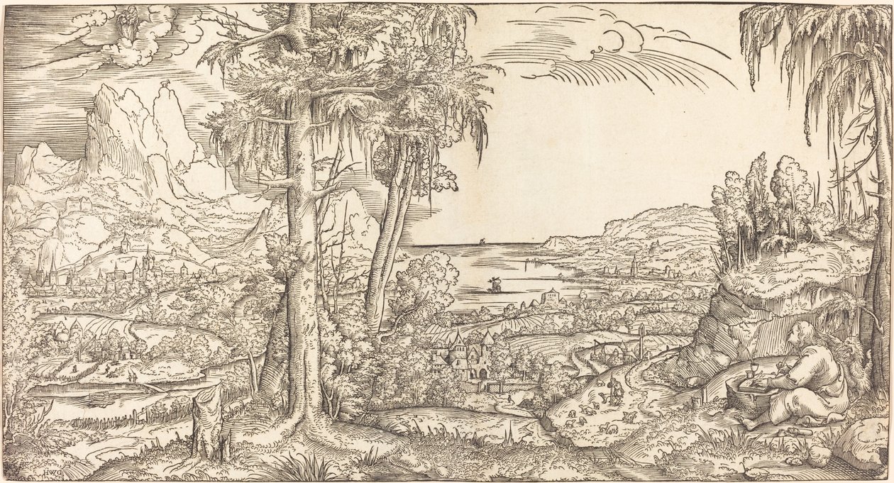Saint Jean à Patmos - Master H.W.G.