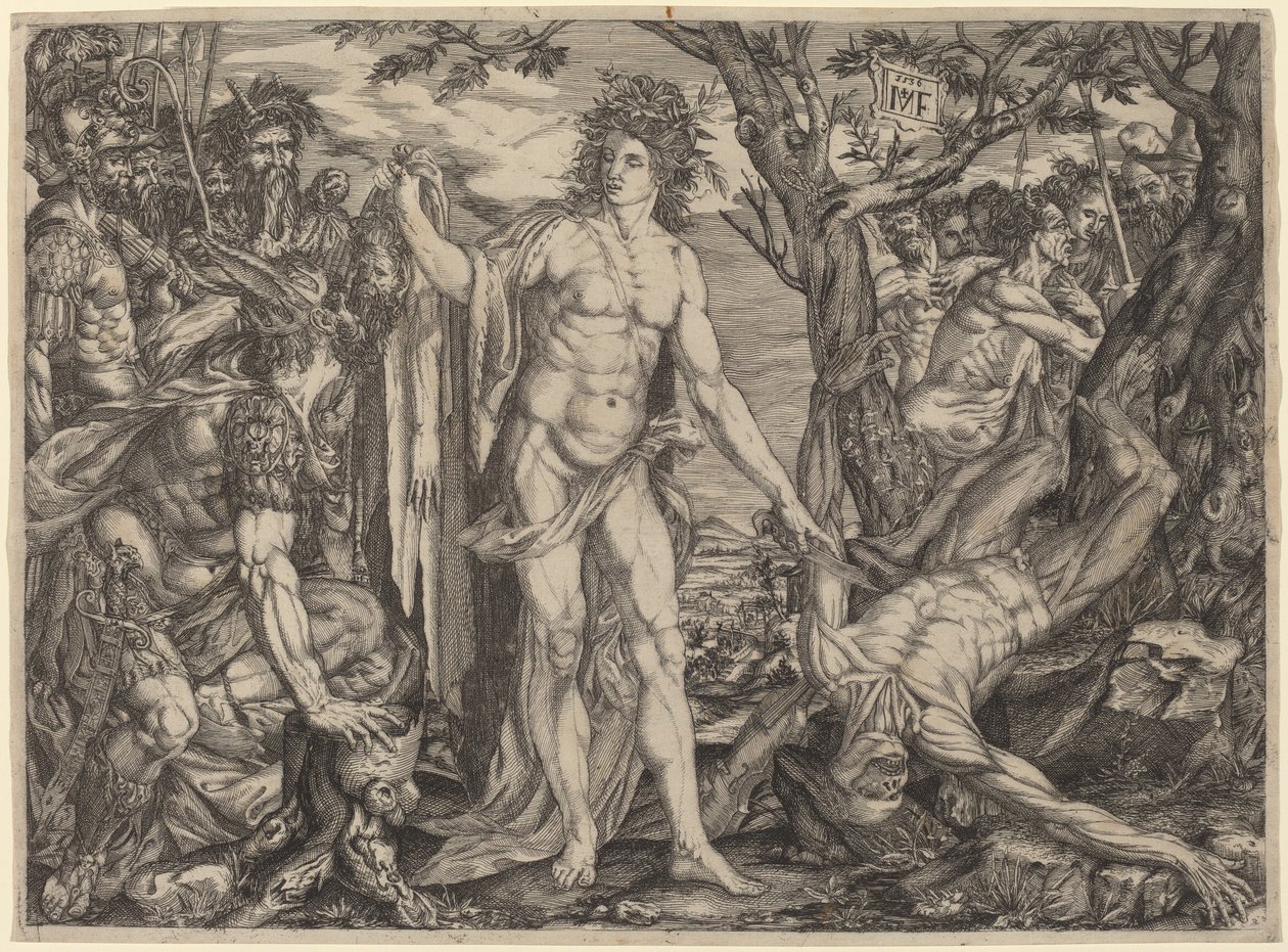 Apollon et Marsyas - Master MF