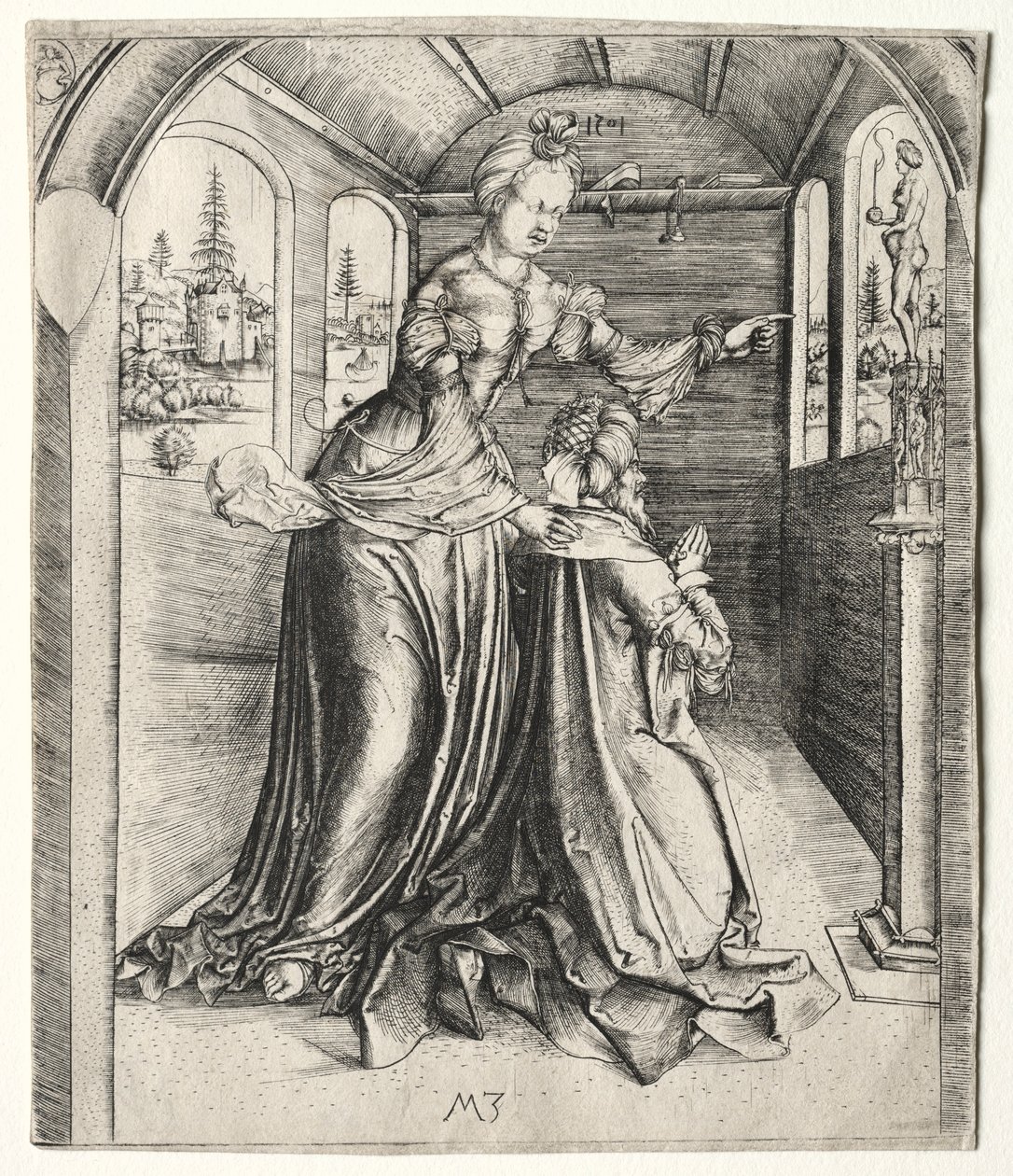 Salomon adorant les idoles, 1501 - Master MZ