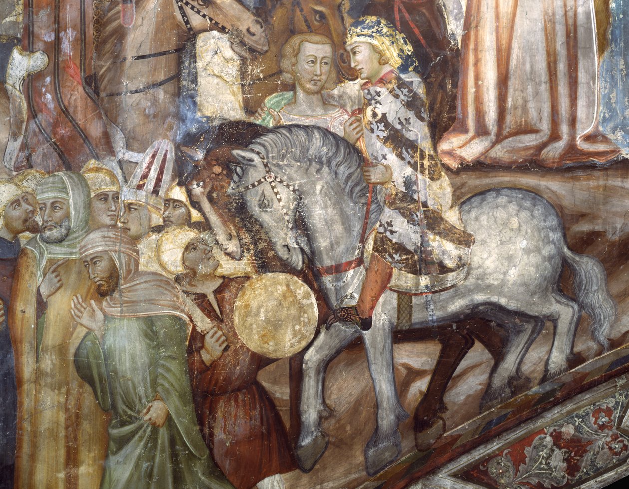 Détail de la Crucifixion - Master Trecentesco of Sacro Speco School