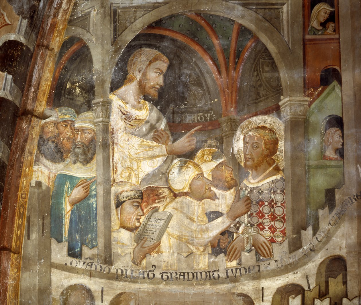 Le Jugement de Pilate - Master Trecentesco of Sacro Speco School