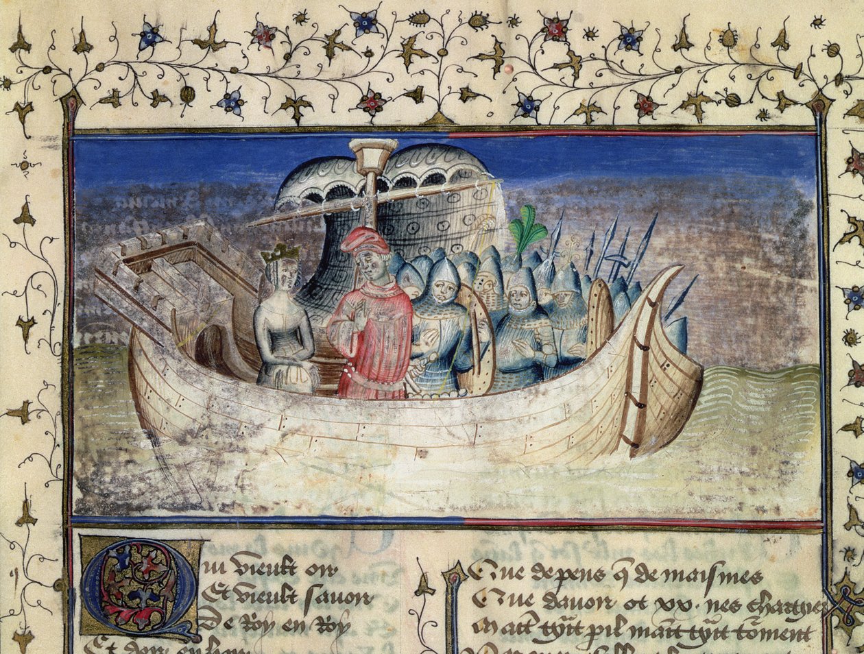 Brutus le Troyen prend la mer pour la Grande-Bretagne, de L