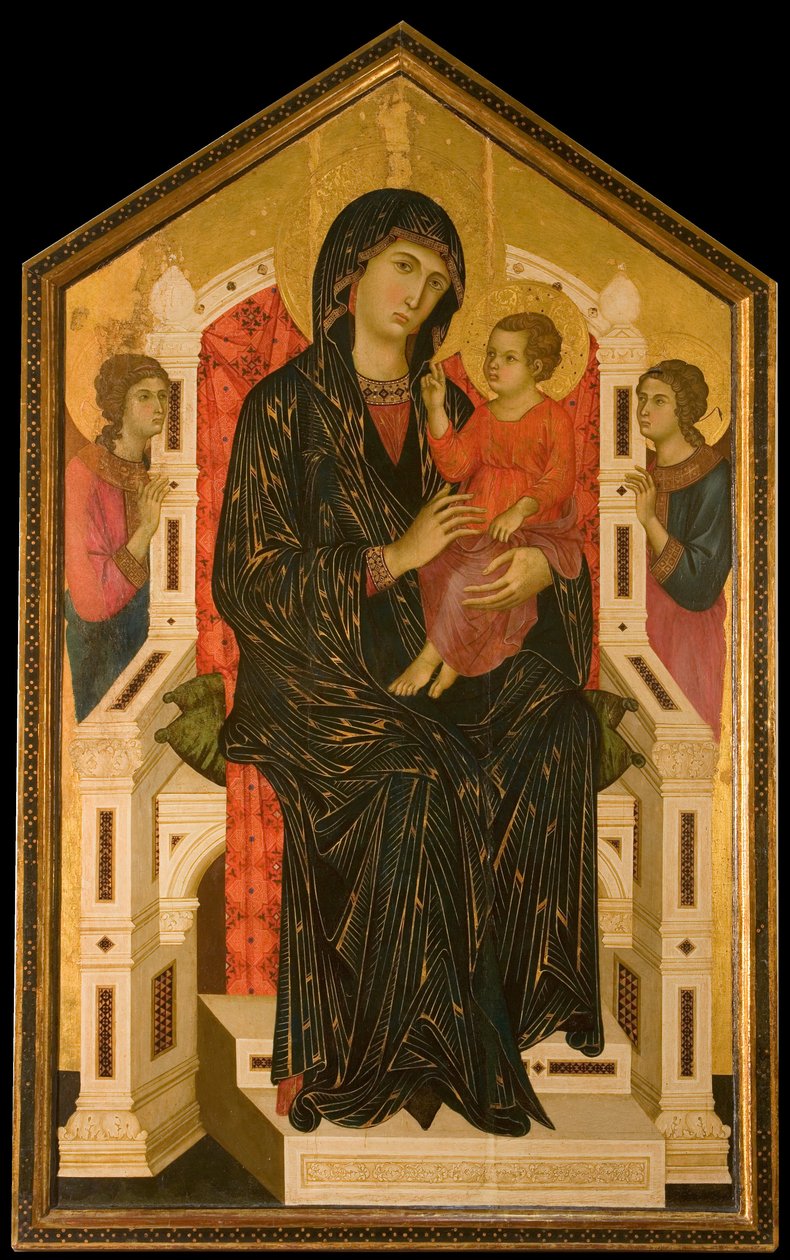 Maestà, seconde moitié du XIIIe siècle - Master of Badia a Isola