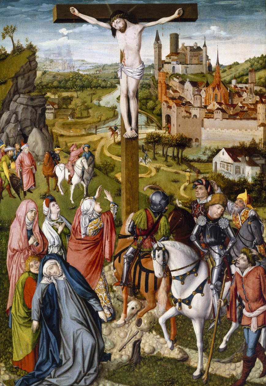 La Crucifixion, vers 1465-70 - Master of Georg Muehlichs Meisterlin Chronicle attr. to Master of Georg Muehlichs Meisterlin Chronicle attr. to