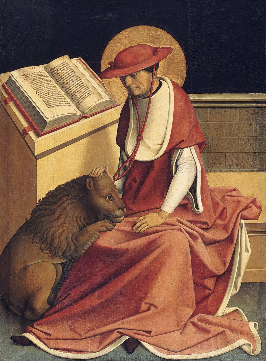 Saint Jérôme en cardinal - Master of Grossgmain