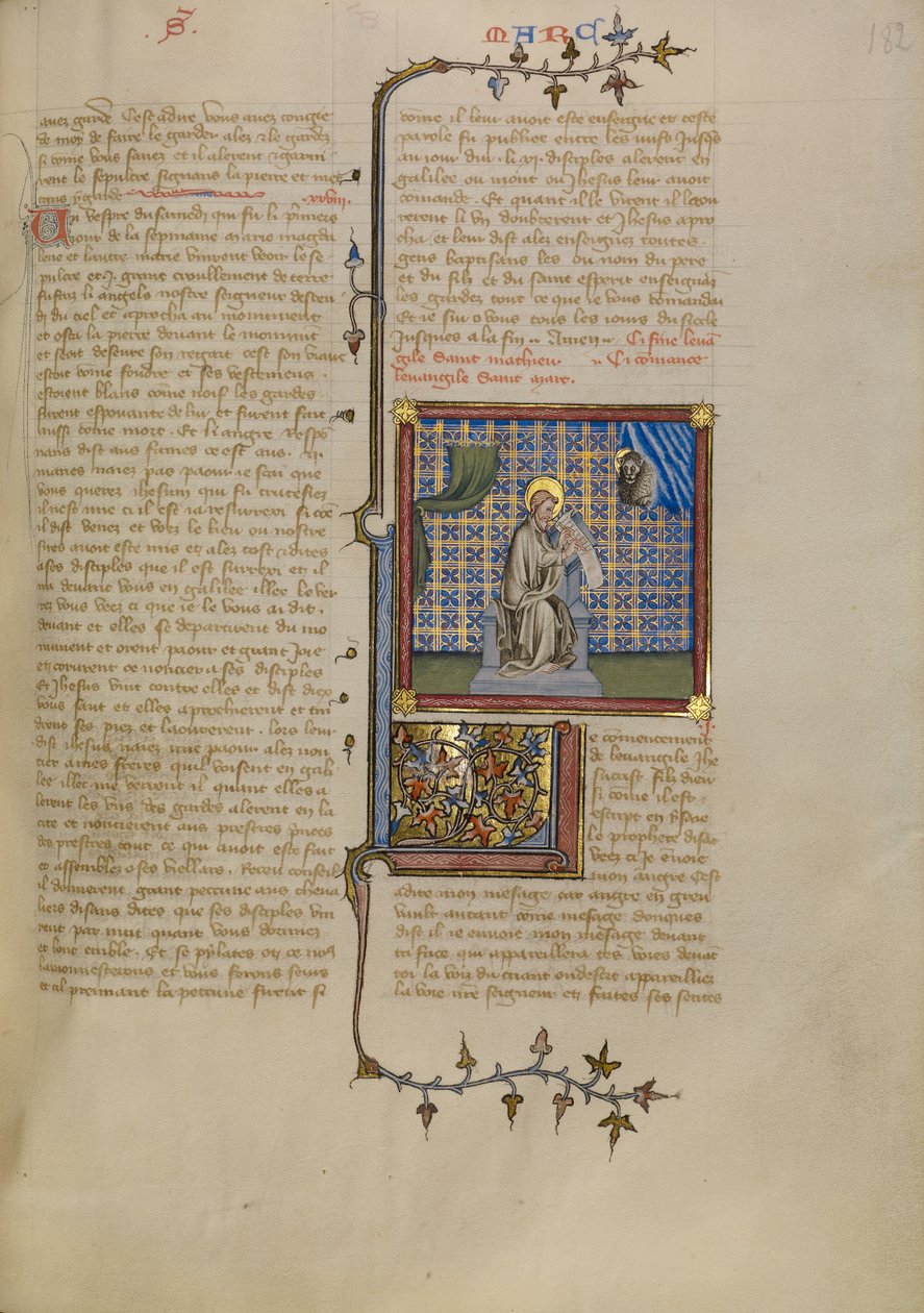 Saint Marc - Master of Jean de Mandeville