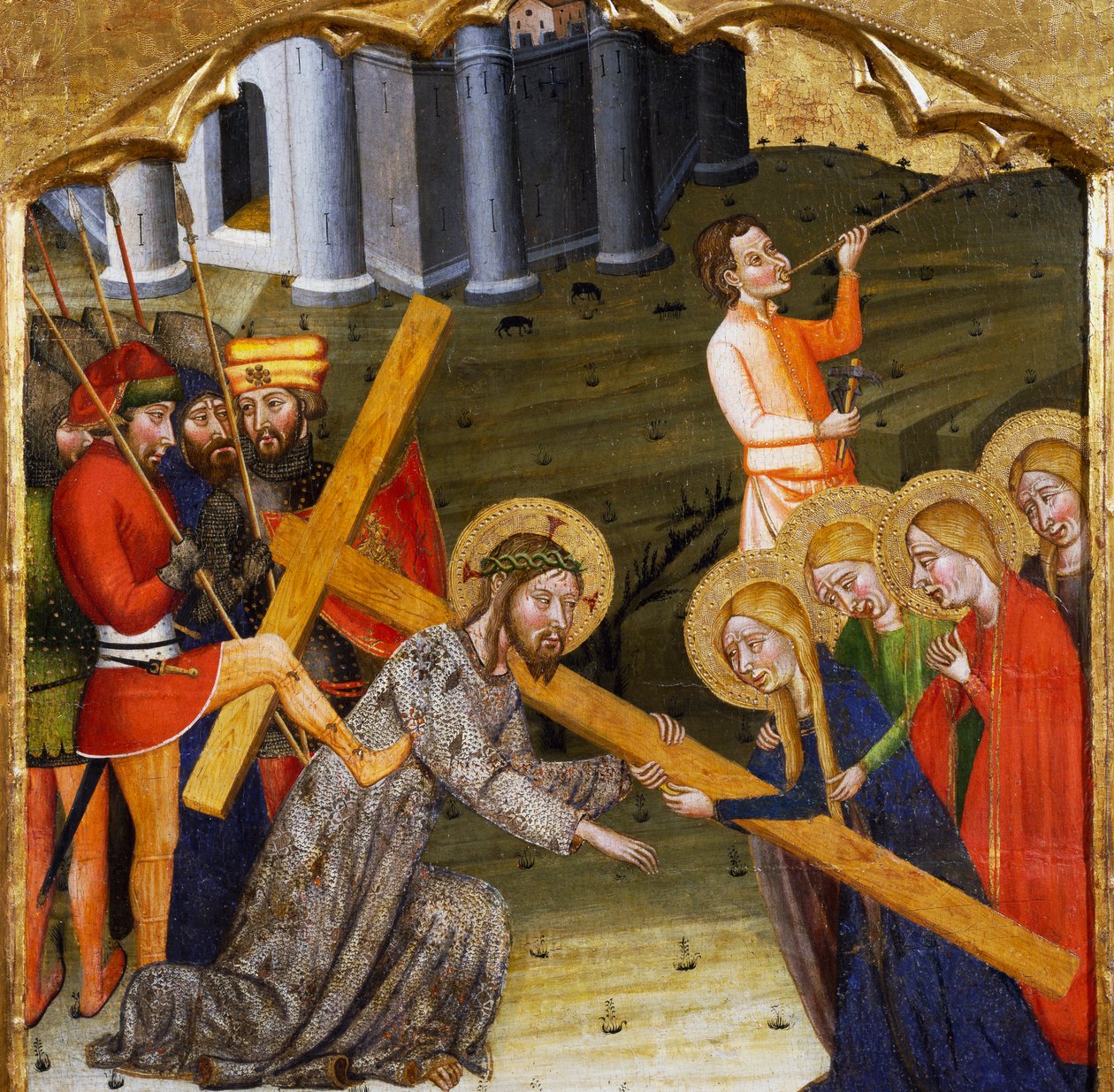Jésus portant la Croix - Master of Rubió