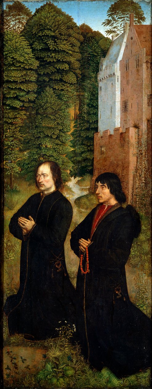Deux représentants de la guilde des cordonniers - Master of Saint Crispin and Crispinian