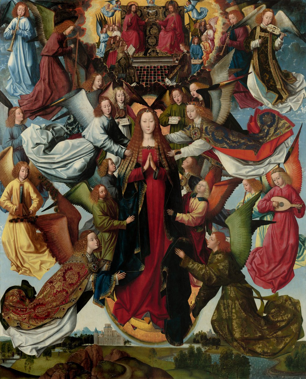 Marie, Reine du Ciel, vers 1485-1500 - Master of The Legend of St. Lucy