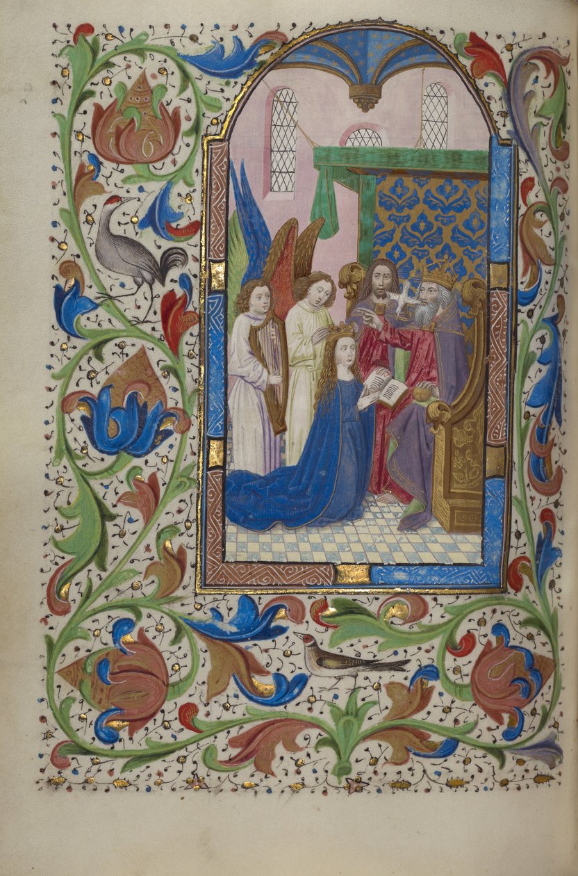 Le couronnement de la Vierge - Master of Wauquelins Alexander