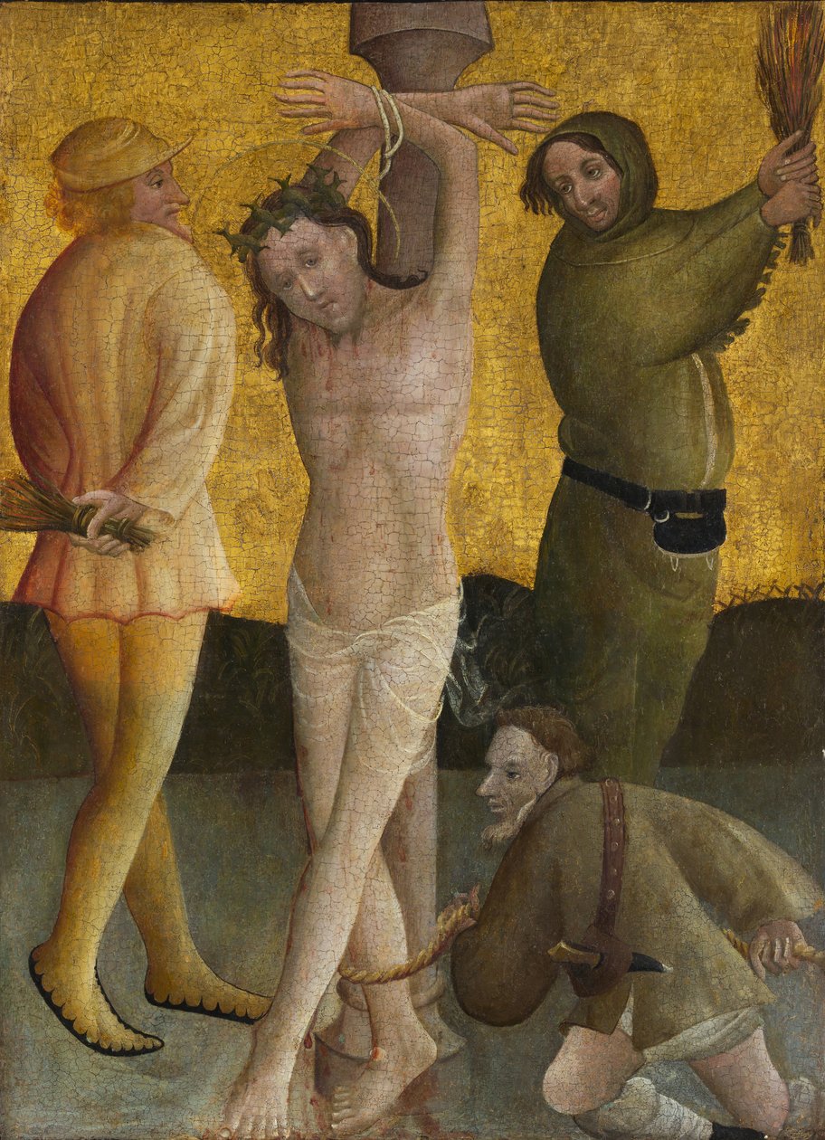 La Flagellation, vers 1400 - Master of the Berswordt Altar