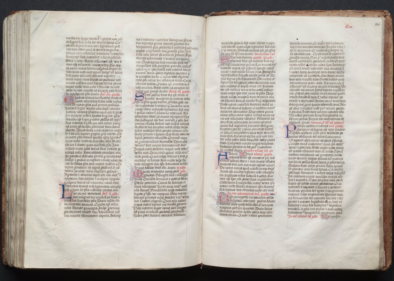 Le Missel de Gotha : Fol. 146r, Texte - Master of the Boqueteaux
