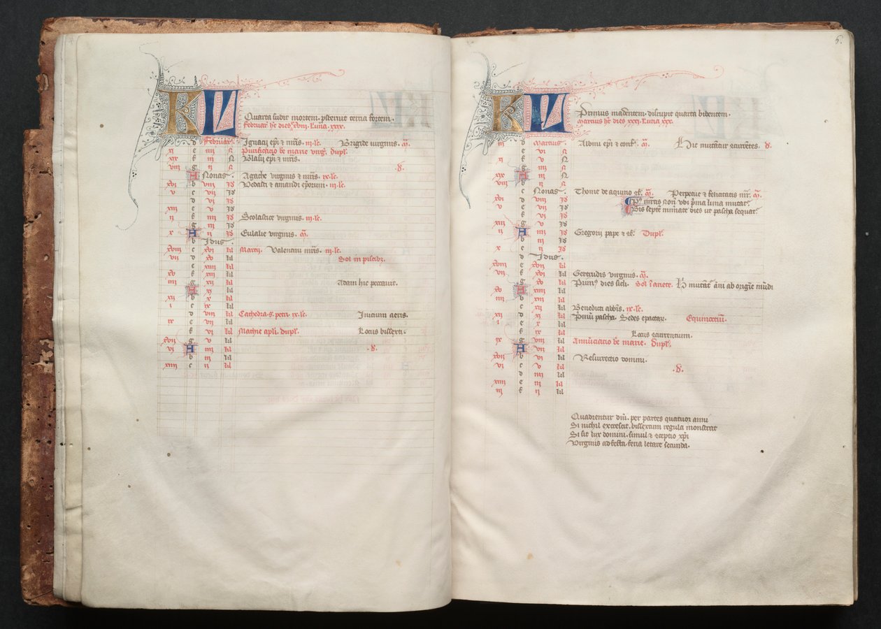 Le Missel de Gotha : Fol. 5v, Texte - Master of the Boqueteaux