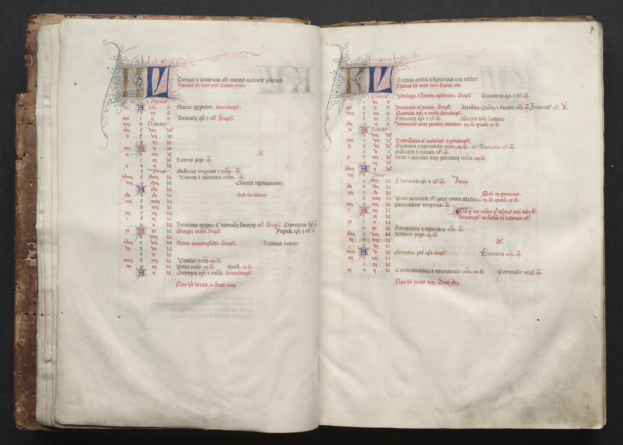 Le Missel de Gotha : Fol. 6v, Texte - Master of the Boqueteaux