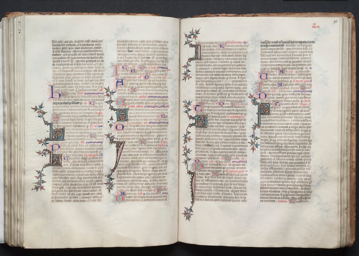 Le Missel de Gotha : Fol. 94v, Texte - Master of the Boqueteaux