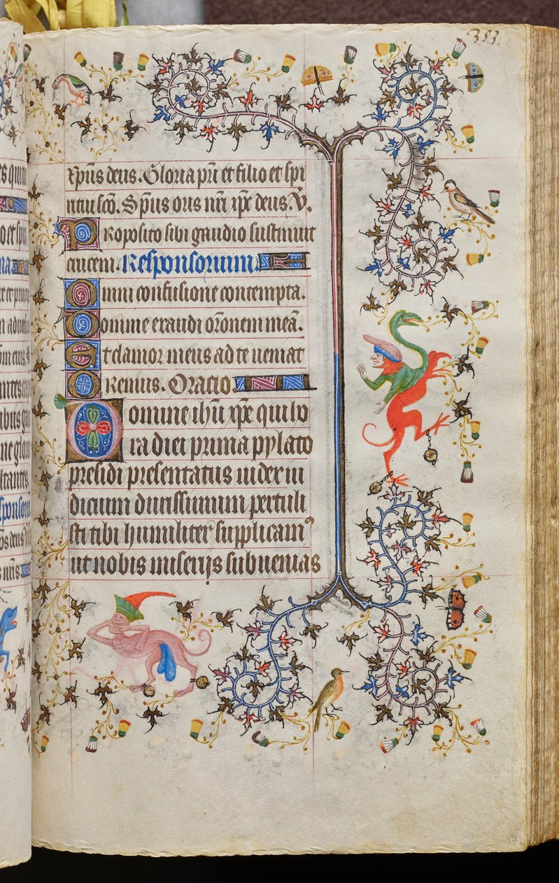 Heures de Charles le Noble, roi de Navarre (1361-1425) : fol. 172r, Texte - Master of the Brussels Initials and Associates