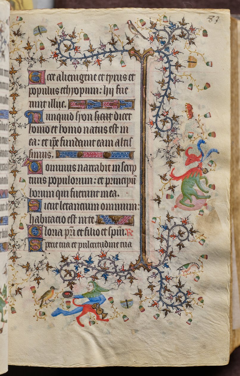 Heures de Charles le Noble, roi de Navarre (1361-1425) : fol. 42r, Texte - Master of the Brussels Initials and Associates