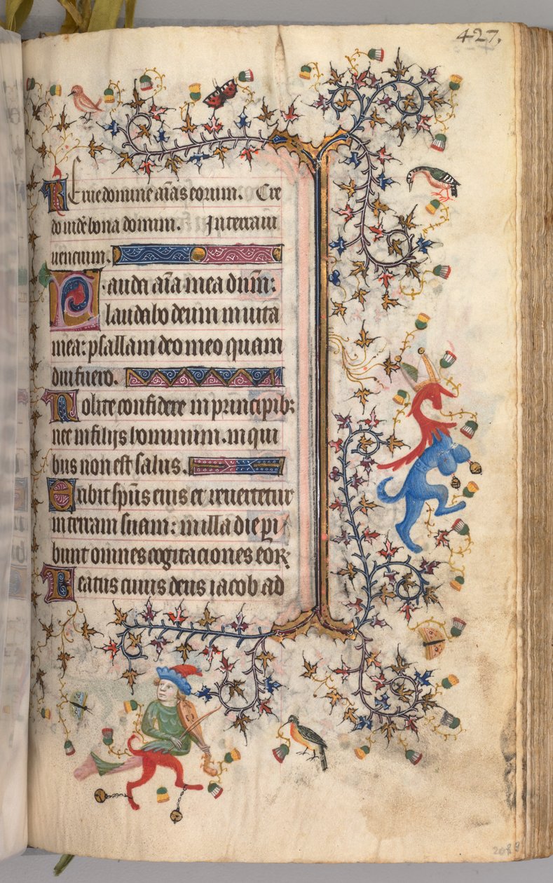 Heures de Charles le Noble, Roi de Navarre : fol. 208r, Texte - Master of the Brussels Initials and Associates