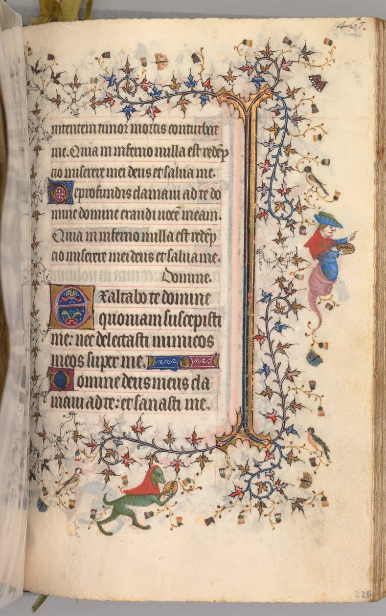 Heures de Charles le Noble, Roi de Navarre 1361-1425 : fol. 228r, Texte - Master of the Brussels Initials and Associates