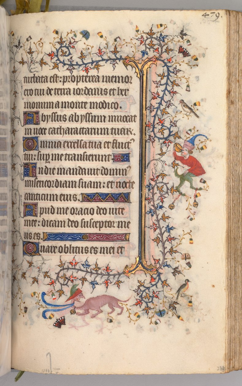 Heures de Charles le Noble, roi de Navarre 1361-1425 : fol. 234r, texte, c. 1405 - Master of the Brussels Initials and Associates