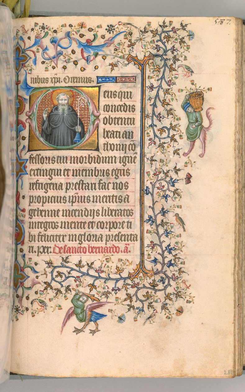 Heures de Charles le Noble, Roi de Navarre 1361-1425, fol. 288r, Saint ...