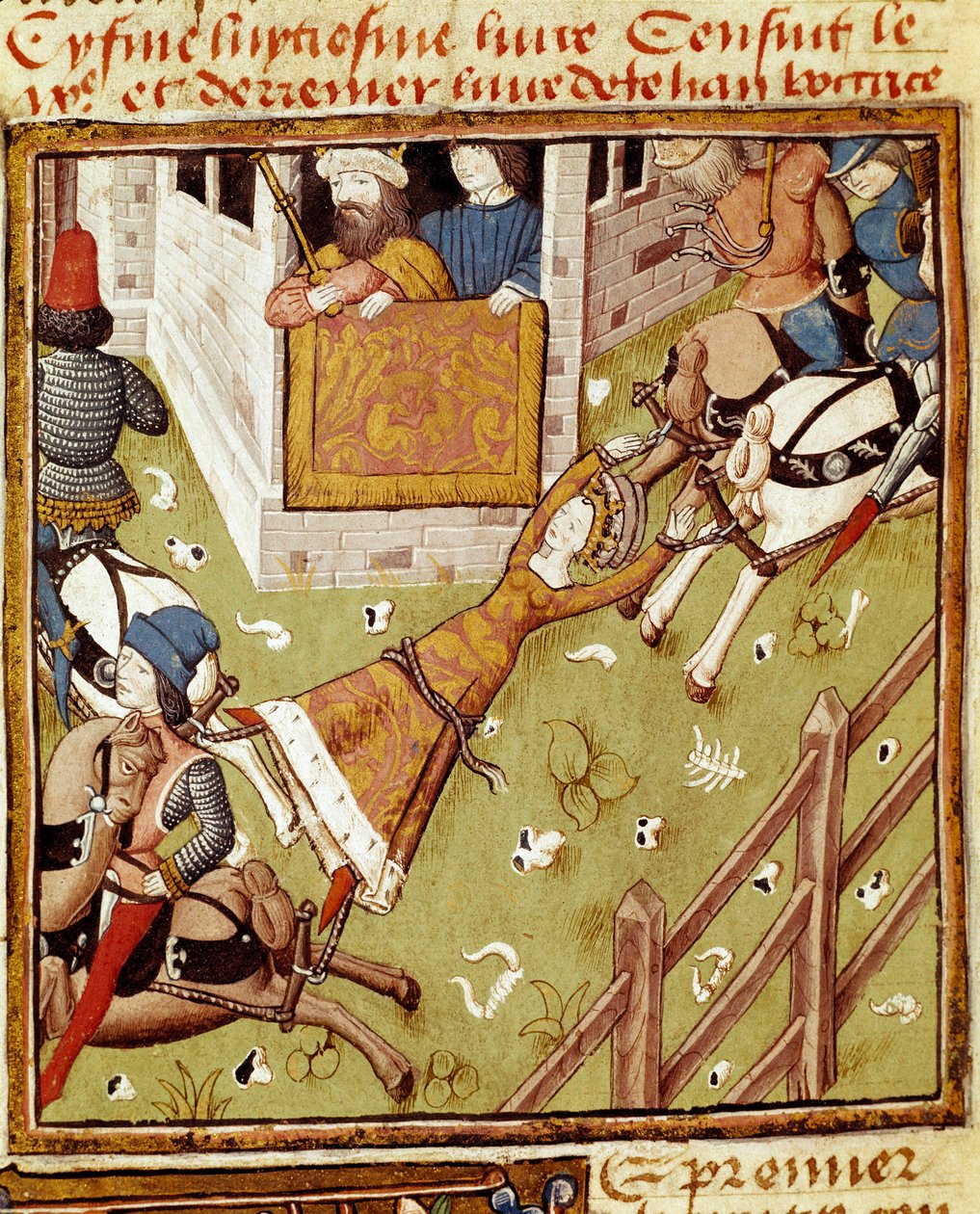 Le supplice de Brunehaut - Master of the Champion des Dames