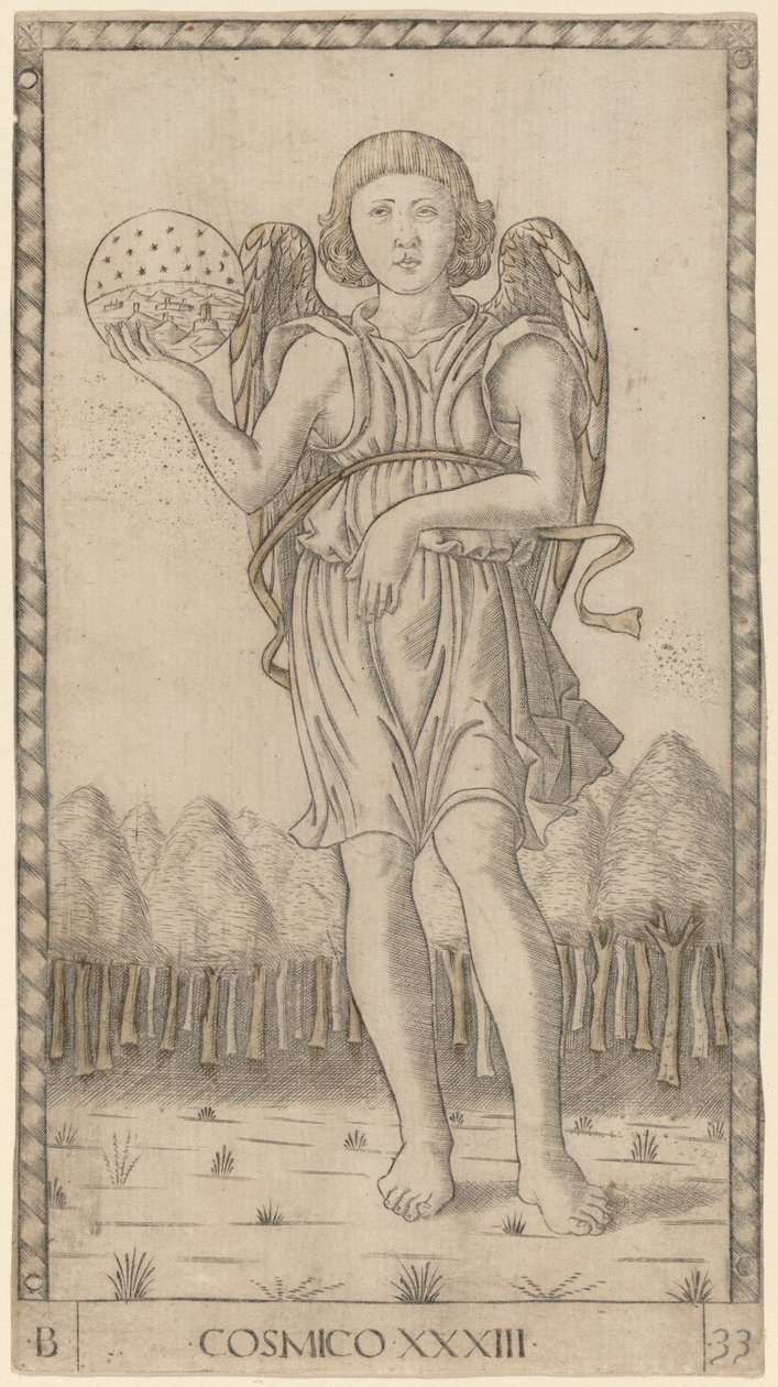 Cosmico (Génie du Monde) - Master of the E Series Tarocchi