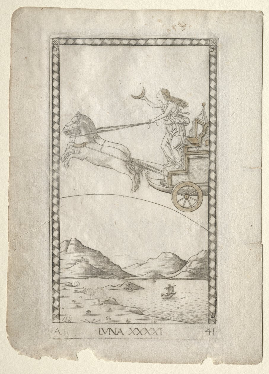 Lune (de la série Tarocchi, A: Firmaments de l