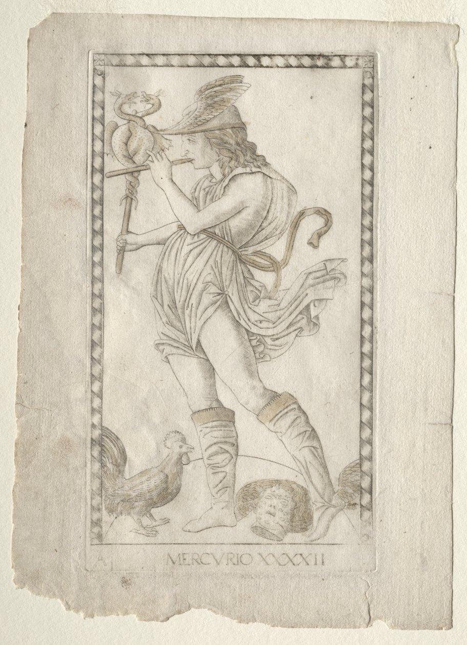 Mercure (de la série Tarocchi, A: Firmaments de l