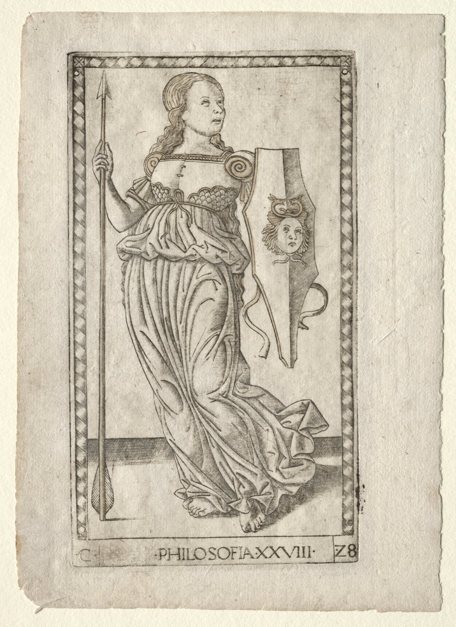 Philosophie (de la série Tarocchi, C: Arts Libéraux, #28) - Master of the E Series Tarocchi