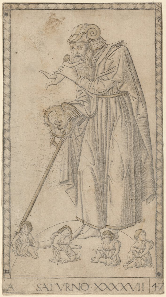 Saturne - Master of the E-Series Tarocchi