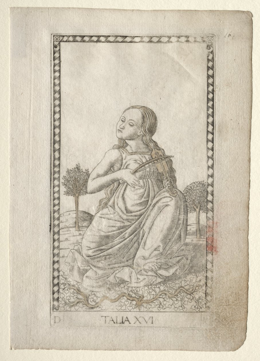 Thalie (comédie, poésie pastorale) (de la série Tarocchi D : Apollon et les Muses, #16) - Master of the E Series Tarocchi
