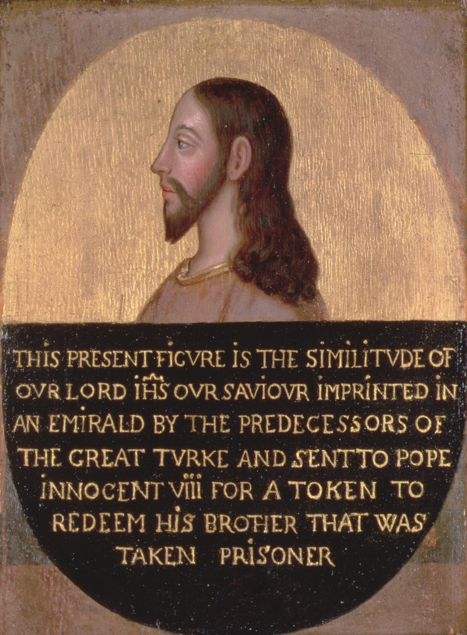 Profil du Christ | Master of the Emerald Icons