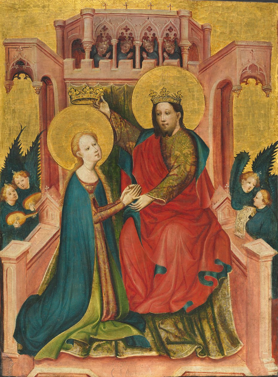 Couronnement de la Vierge - Master of the Fröndenberg Altarpiece