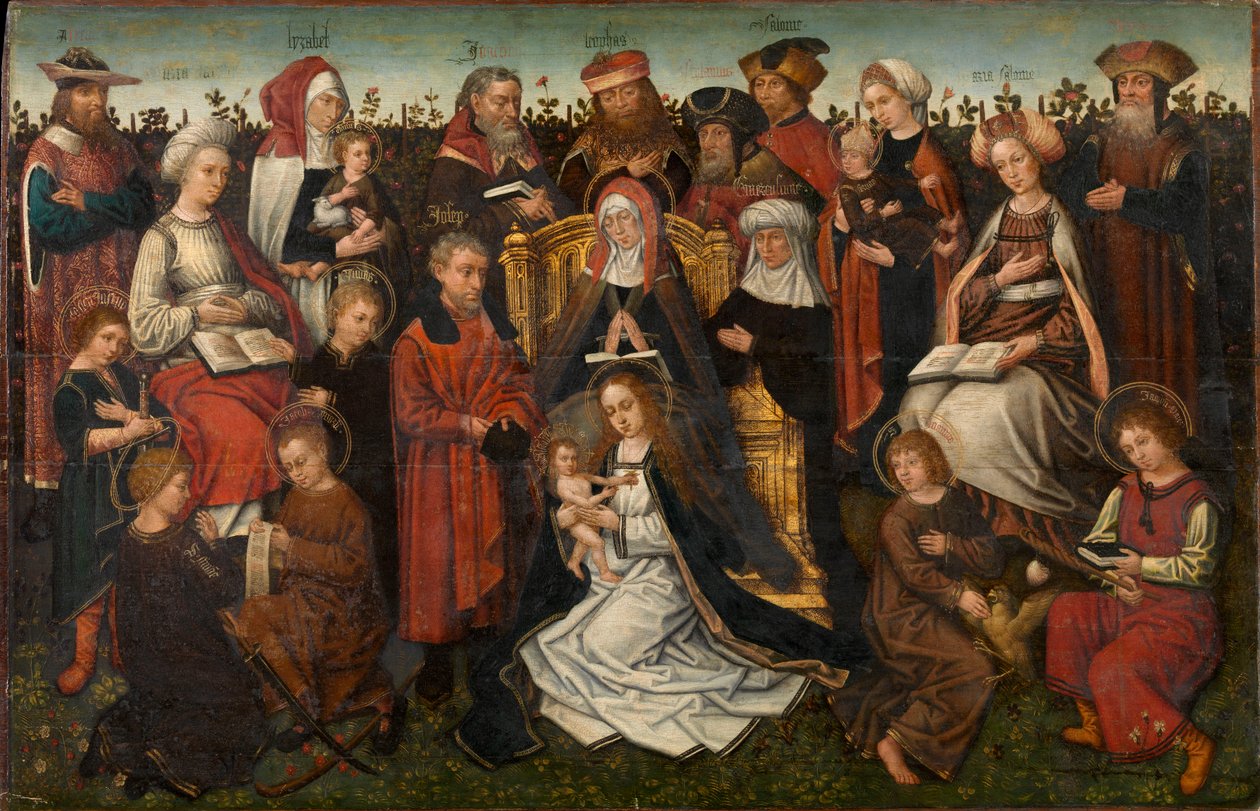 La Famille de Sainte Anne, c.1500-10 - Master of the Holy Family of St. Anne
