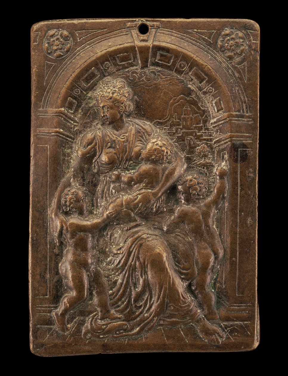 Allégorie de la charité, c. 1580 - Master of the Judgment of Solomon