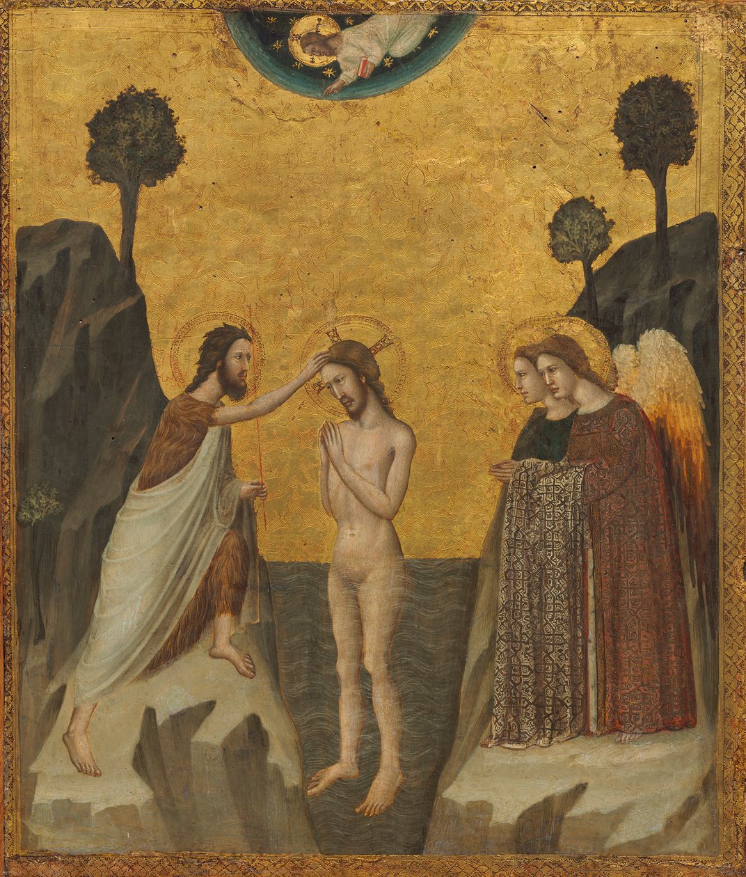 Le baptême du Christ - Master of the Life of Saint John the Baptist
