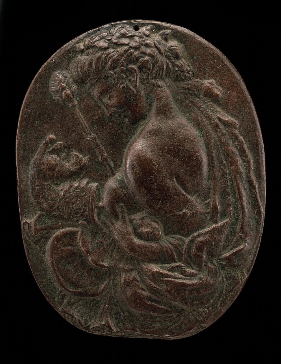 Une Bacchante - Master of the Martelli Mirror
